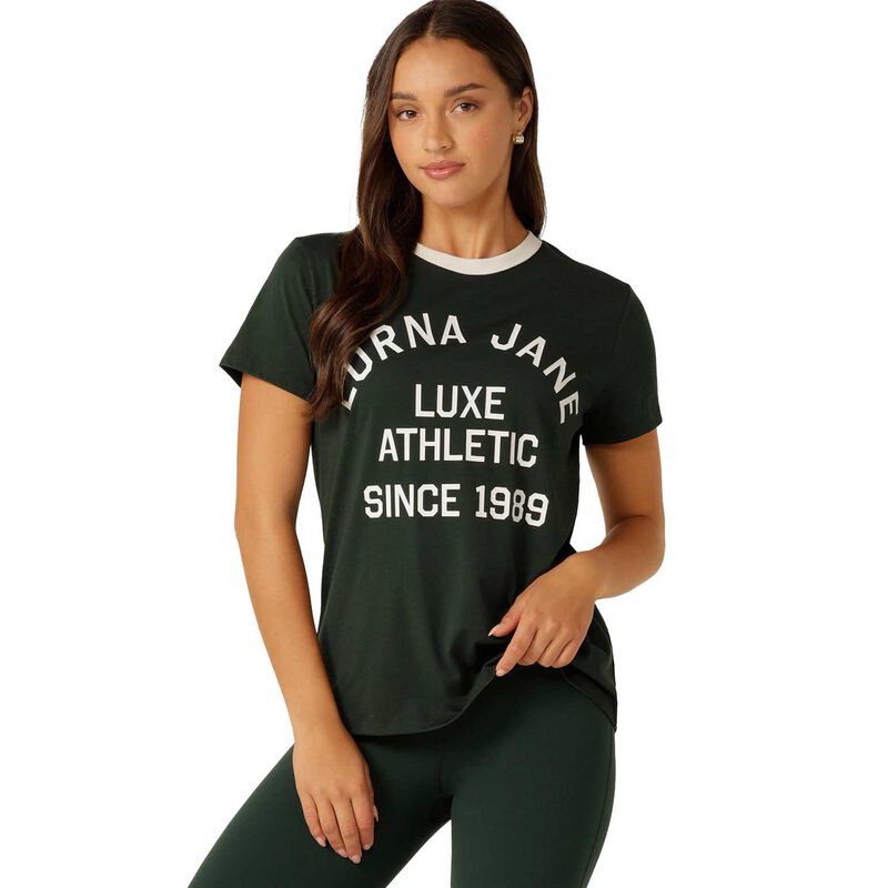 Lorna Jane Lotus Heritage Ringer T-Shirt image number 0